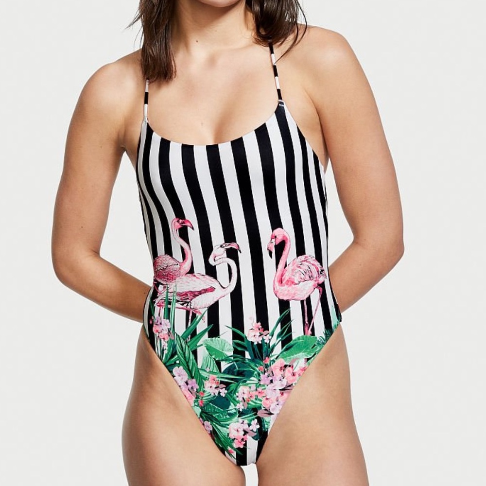 Victoria's Secret Essential Strappy Back Scoop One-
Piece